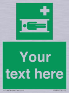 Custom Stretcher Sign